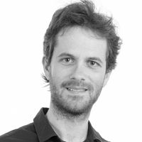 Guillaume Desmotttes looking straight into the camera